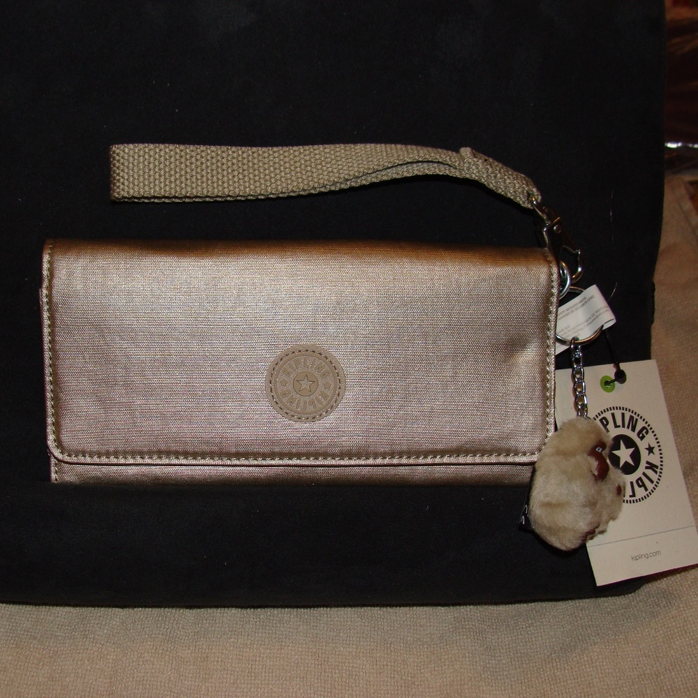 Kipling Large Wristlet Wallet